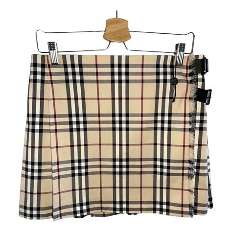 burberry skirt second hand|pre owned burberry.